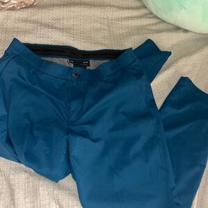 Under Armour Blue Chinos for Casual Comfort